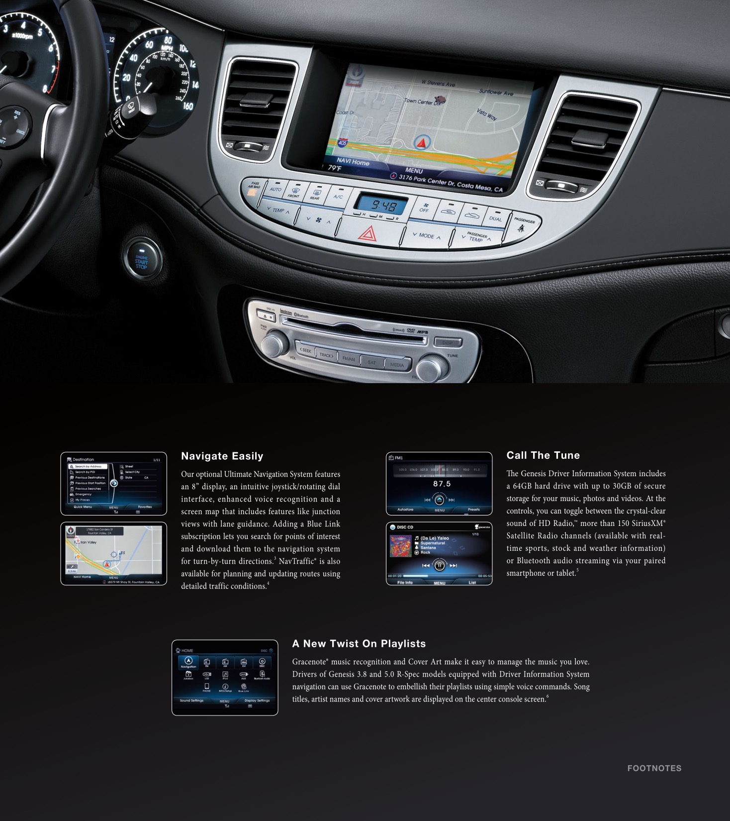 2014 Hyundai Genesis Brochure Page 13